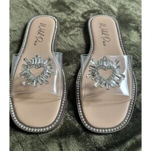 BLING BRIDE Sandal 🩷 7.5 WORN ONCE